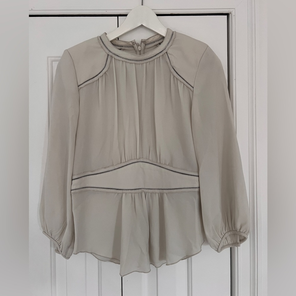 Isabel Marant Blouse with Black Trim